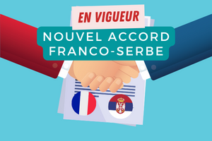 Entrée en vigueur de l'accord franco-serbe