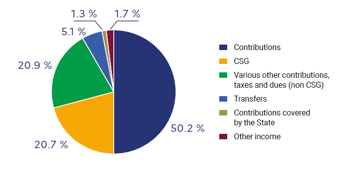 The French Social Security System Anisational Structure Financing Scope And Coverage